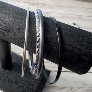 Four Assorted Fashion Bracelets / Bangles